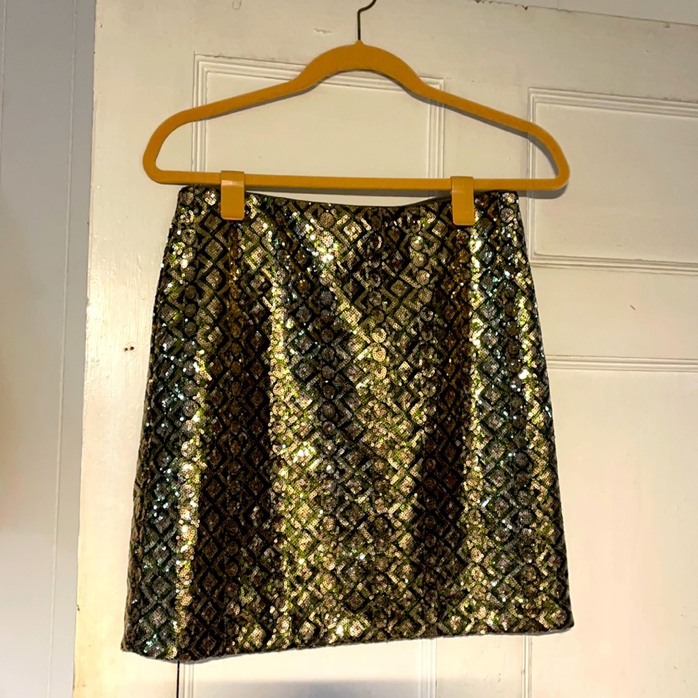 Banana Republic size 4 sequin miniskirt like NEW